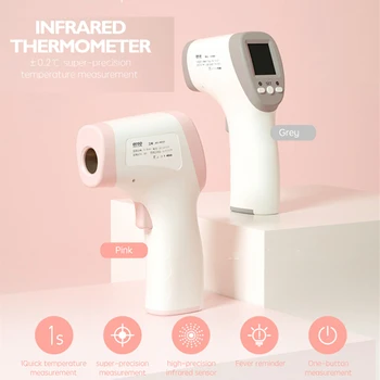 Forehead Thermometer Non Contact Infrared Thermometer Body Temperature Fever Digital Measure Tool for Baby Adult
Forehead Thermometer Non Contact Infrared Thermometer Body Temperature Fever Digital Measure Tool for Baby Adult