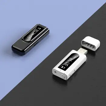USB FM Bluetooth 5.0 Transmitter Receiver with Display 3.5mm Adapter TF Mp3 Player Card Reader For PC TV Car Speaker Headphone
USB FM Bluetooth 5.0 Transmitter Receiver with Display 3.5mm Adapter TF Mp3 Player Card Reader For PC TV Car Speaker Headphone