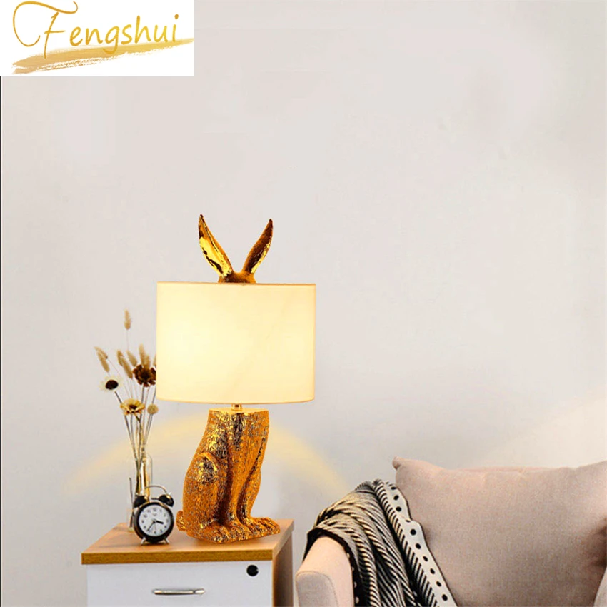 Nordic Loft Masked Rabbit Resin Table Light Modern Led Desk Light Bedroom Bedside Study Restaurant Decorative Table Lamp
Nordic Loft Masked Rabbit Resin Table Light Modern Led Desk Light Bedroom Bedside Study Restaurant Decorative Table Lamp