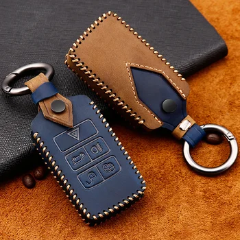 Crazy Horse Leather Car Key Case for Land Rover Range Sport Freelander 2 Discovery 4 5 Auto Remote Cover Chain Accessories New 
Crazy Horse Leather Car Key Case for Land Rover Range Sport Freelander 2 Discovery 4 5 Auto Remote Cover Chain Accessories New