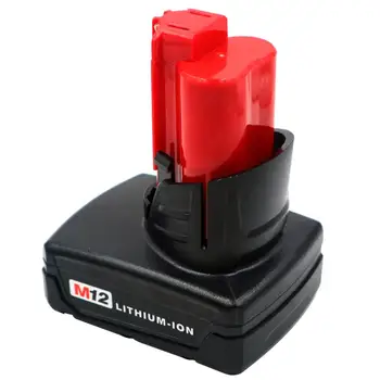 MIL 12D 5000mAh rechargeable 18650 lithium battery pack replacement model M12 C12 48-11-2402 48-11-2401(MIL 12V battery)
MIL 12D 5000mAh rechargeable 18650 lithium battery pack replacement model M12 C12 48-11-2402 48-11-2401(MIL 12V battery)