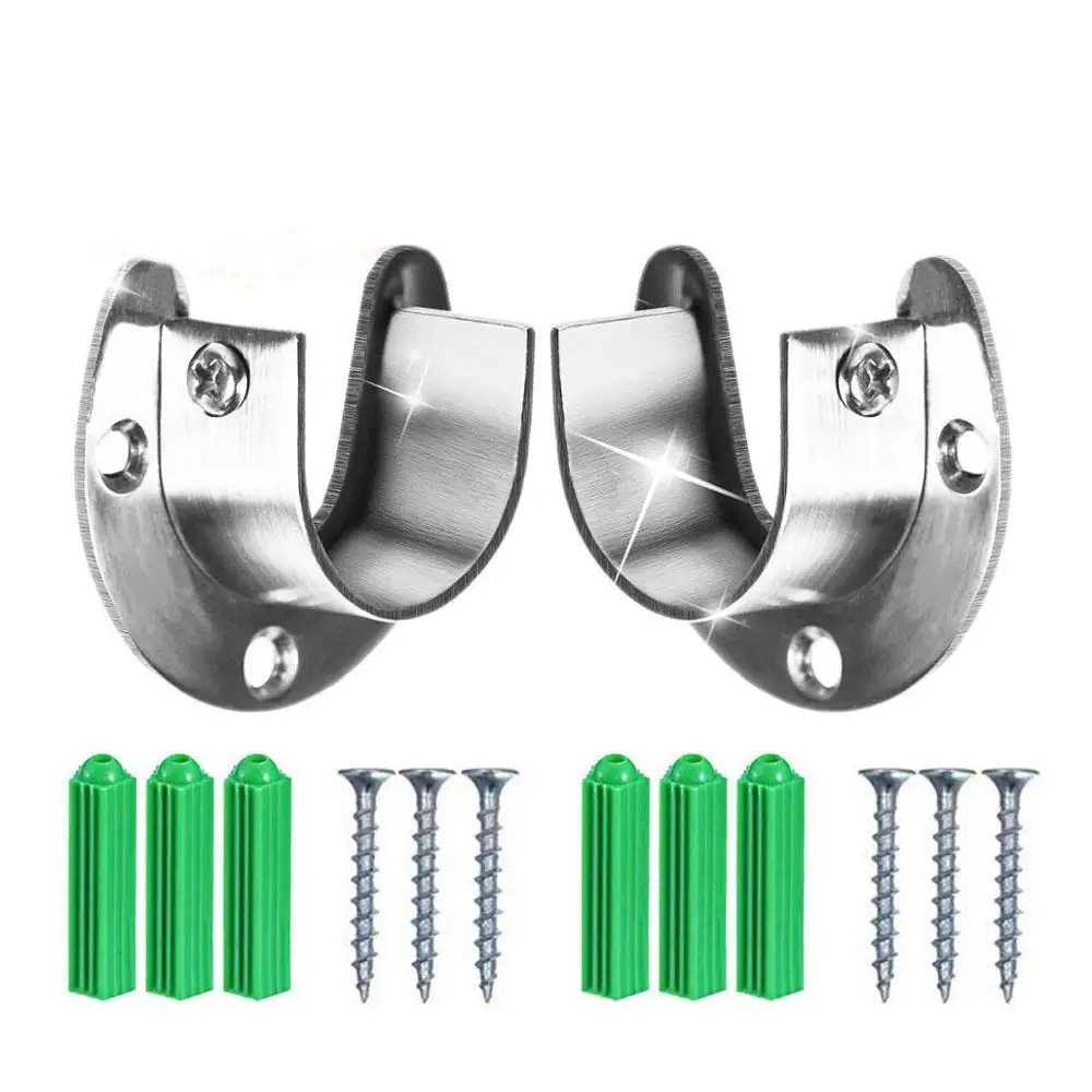 Flange rod bracket wardrobe bracket stainless steel round tube base clothes rail fixed base wardrobe rod end support rod,
Flange rod bracket wardrobe bracket stainless steel round tube base clothes rail fixed base wardrobe rod end support rod,