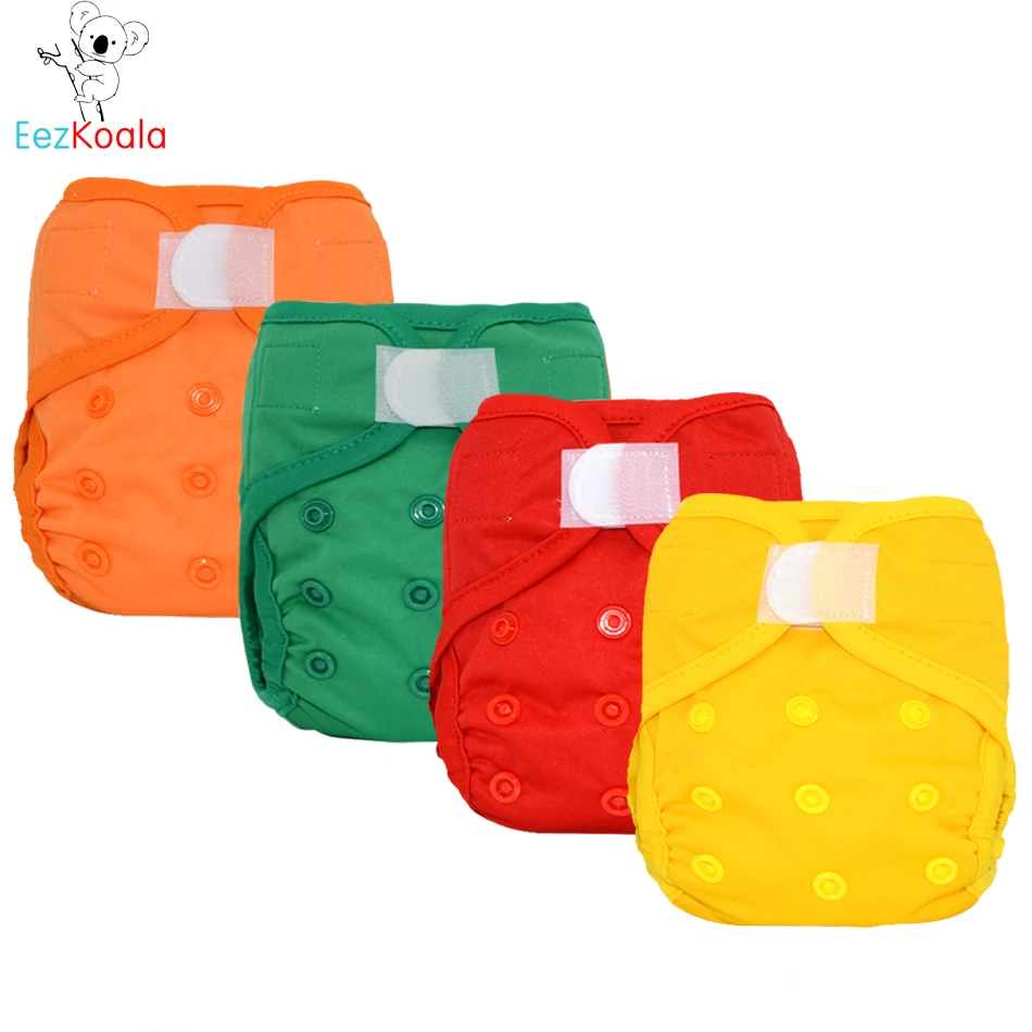 EezKoala 4Pcs/Set ECO-friendly Newborn Cover Baby Cloth Diaper Waterproof Cover Nappies Reusable Washable Adjustable Pocket
EezKoala 4Pcs/Set ECO-friendly Newborn Cover Baby Cloth Diaper Waterproof Cover Nappies Reusable Washable Adjustable Pocket