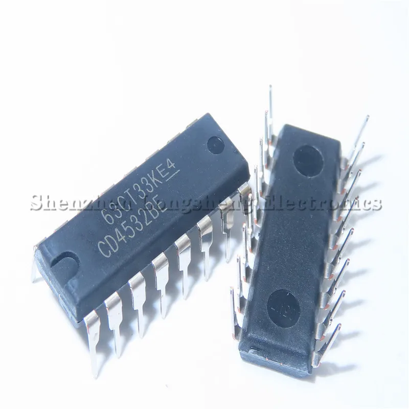 

10PCS/LOT CD4532 CD4532BE DIP-16 Logic device Counter IC New In Stock Original Quality 100%