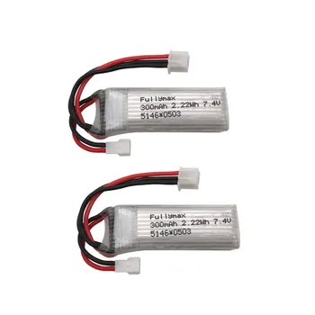 2pcs 7.4V 300mAh 30c Li-Po Battery For WLtoys F959 XK DHC-2 A600 RC Airplane Spare Parts wholesale
2pcs 7.4V 300mAh 30c Li-Po Battery For WLtoys F959 XK DHC-2 A600 RC Airplane Spare Parts wholesale