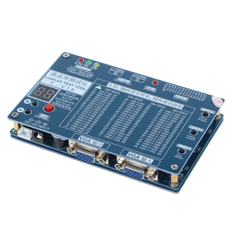 Laptop TV/LCD/LED Test Tool Panel Tester Support 7 -84 Inch LVDS 6 Screen Line
Laptop TV/LCD/LED Test Tool Panel Tester Support 7 -84 Inch LVDS 6 Screen Line
