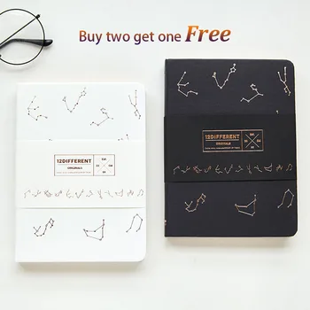Constellation Story Notebook 36K creative Hardface Simple Handbook Blank Inner Page Notepad with cute Peking opera bookmarks
Constellation Story Notebook 36K creative Hardface Simple Handbook Blank Inner Page Notepad with cute Peking opera bookmarks