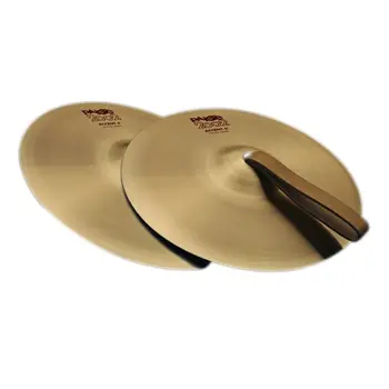 0001069408 2002 accent cymbal plates 8 '', with leather strap, Paiste 
0001069408 2002 accent cymbal plates 8 '', with leather strap, Paiste