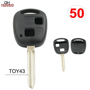 SALE ! 50 PCS, 2 Buttons Remote Key Case Fob for Toyota Prado Tarago Camry Corolla Key Shell Blank TOY43 Blade
SALE ! 50 PCS, 2 Buttons Remote Key Case Fob for Toyota Prado Tarago Camry Corolla Key Shell Blank TOY43 Blade