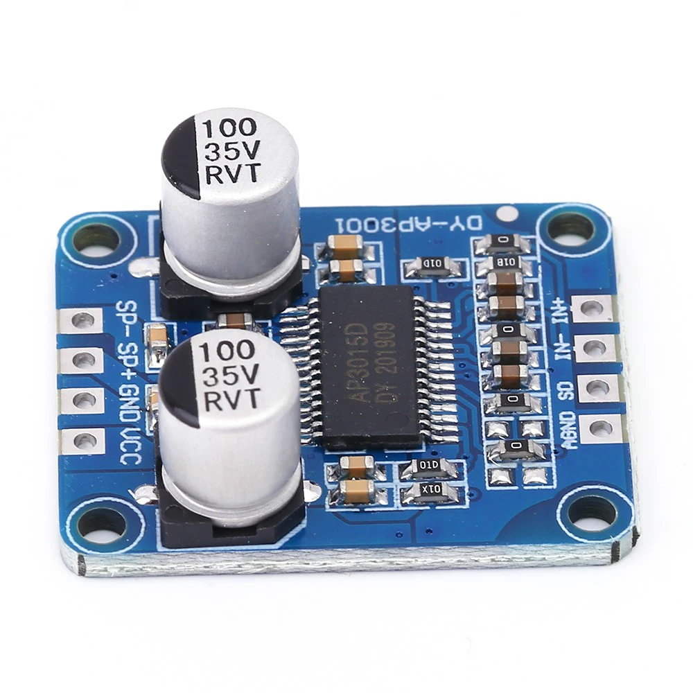 DC 8V-24V High Power Digital Amplifier Module Mono Class D 4-8ohm for 30W-300W speaker Audio power amplifier board
DC 8V-24V High Power Digital Amplifier Module Mono Class D 4-8ohm for 30W-300W speaker Audio power amplifier board