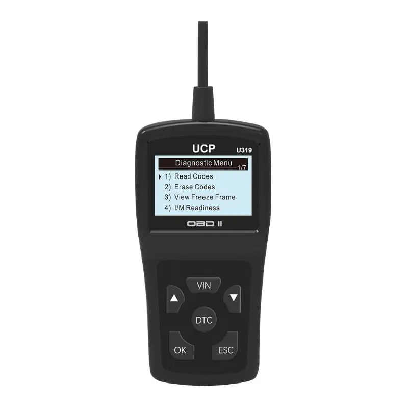U319 Mini OBD2 Scanner Auto Diagnostic Tool OBD Full Function Car Diagnosis Universal Engine Code Reader
U319 Mini OBD2 Scanner Auto Diagnostic Tool OBD Full Function Car Diagnosis Universal Engine Code Reader