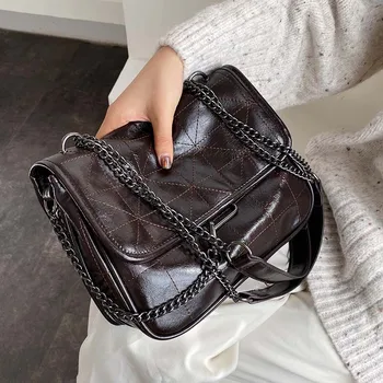 Jin Mantang Soft PU Leather Crossbody Bags For Women 2020 Chain Design Shoulder Messenger Bag Lady Small Handbags Black Bags
Jin Mantang Soft PU Leather Crossbody Bags For Women 2020 Chain Design Shoulder Messenger Bag Lady Small Handbags Black Bags