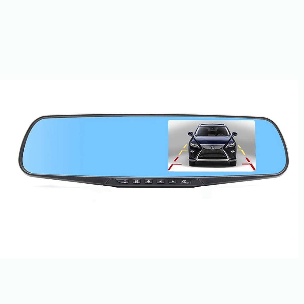 4.3 Inch Full HD1080P Video Auto Recorder Night Vision Dash Cam Car Dvr Dual Lens Rear View Mirror Camera Parking Monitor
4.3 Inch Full HD1080P Video Auto Recorder Night Vision Dash Cam Car Dvr Dual Lens Rear View Mirror Camera Parking Monitor