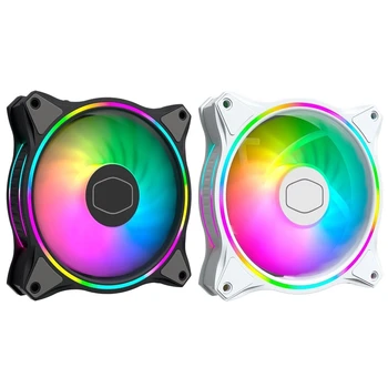 Cooler Master MasterFan MF120 HALO Dual Ring Addressable RGB Fan for PC Computer Case Liquid Radiator
Cooler Master MasterFan MF120 HALO Dual Ring Addressable RGB Fan for PC Computer Case Liquid Radiator