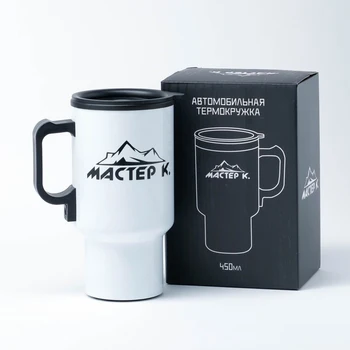 Thermo mug "Master K", 450 ml, plastic inside, white gloss, cigarette lighter, 12 × 17 cm 3940225
Thermo mug "Master K", 450 ml, plastic inside, white gloss, cigarette lighter, 12 × 17 cm 3940225