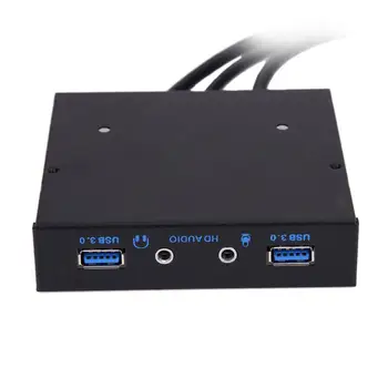 3.5 in Audio Front Panel HD Audio Connector Computer Splitter Adapter 4 Ports 20Pin to 2 USB Port Hub PC Floppy Expansion Cable
3.5 in Audio Front Panel HD Audio Connector Computer Splitter Adapter 4 Ports 20Pin to 2 USB Port Hub PC Floppy Expansion Cable
