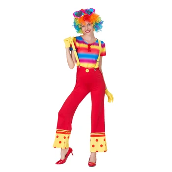 Adults Ladies Funny Clown Joker Costume Circus Party Dress Up 5 Pieces Outfit
Adults Ladies Funny Clown Joker Costume Circus Party Dress Up 5 Pieces Outfit