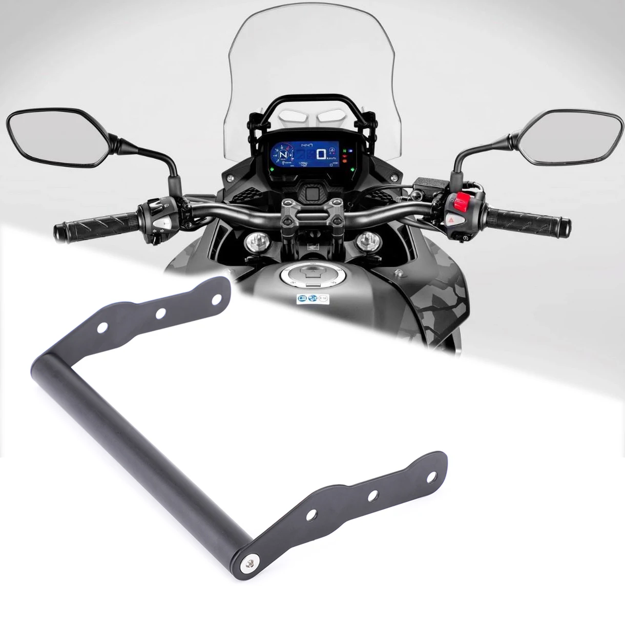 For Honda CB500X CB 500X 2015 2016 2017 2018 2019 2020 Motorcycle GPS Navigation Bracket SMART PHONE Adapt Holder Bracket
For Honda CB500X CB 500X 2015 2016 2017 2018 2019 2020 Motorcycle GPS Navigation Bracket SMART PHONE Adapt Holder Bracket