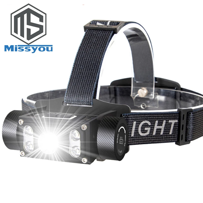 Frontal LED Headlamp L2 6000LM Headlight TYPE-C Rechargeable Linterna LED On The Forehead Head Torch Camping Hunting Flashlight
Frontal LED Headlamp L2 6000LM Headlight TYPE-C Rechargeable Linterna LED On The Forehead Head Torch Camping Hunting Flashlight