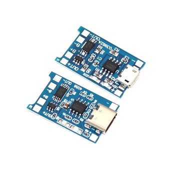 1A lithium battery charging protection integrated board TP4056 18650 lithium battery charging board MICRO USB
1A lithium battery charging protection integrated board TP4056 18650 lithium battery charging board MICRO USB