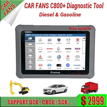 2020 CAR FANS C800+ Diesel & Gasoline Vehicle Diagnostic Tool Scanner for Commercial Vehicle, Passenger Car, Machinery
2020 CAR FANS C800+ Diesel & Gasoline Vehicle Diagnostic Tool Scanner for Commercial Vehicle, Passenger Car, Machinery