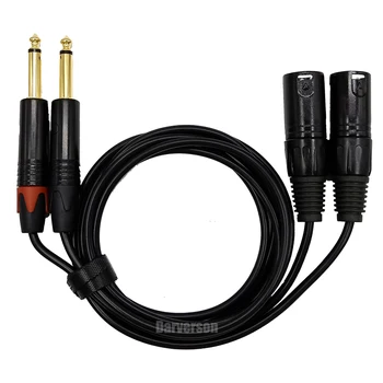 6.35mm to XLR Male audio aux cable jack plug connector stereo adapter convert speaker amplifier cord wire
6.35mm to XLR Male audio aux cable jack plug connector stereo adapter convert speaker amplifier cord wire