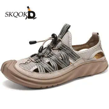 SKQOKD 2020 NEW Summer Men Soft Sandals Comfortable Water Shoes Soft Beach Roman Sneakers Footwear Outdoor Breathable Walking
SKQOKD 2020 NEW Summer Men Soft Sandals Comfortable Water Shoes Soft Beach Roman Sneakers Footwear Outdoor Breathable Walking