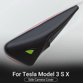 2Pcs/Set for Tesla Model S X Model3 Side Camera Carbon Fiber Black ABS Protection Cover Model 3 Accessories -2020 Three
2Pcs/Set for Tesla Model S X Model3 Side Camera Carbon Fiber Black ABS Protection Cover Model 3 Accessories -2020 Three