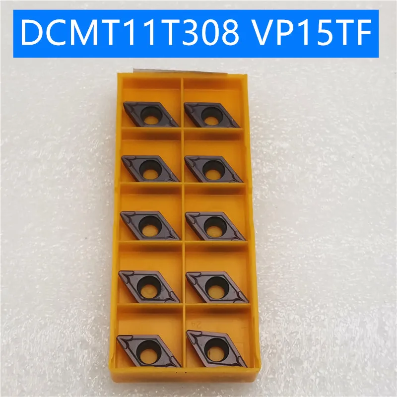 10PCS DCMT11T308 VP15TF carbide inserts Internal Turning tool DCMT 11T308 face endmills Lathe Tools Milling cutter CNC tool
10PCS DCMT11T308 VP15TF carbide inserts Internal Turning tool DCMT 11T308 face endmills Lathe Tools Milling cutter CNC tool