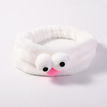 Cute funny big eyes hair band, girl's hair accessories, soft coral fleece hair hoop, washing headband, elastic hair bow
Cute funny big eyes hair band, girl's hair accessories, soft coral fleece hair hoop, washing headband, elastic hair bow