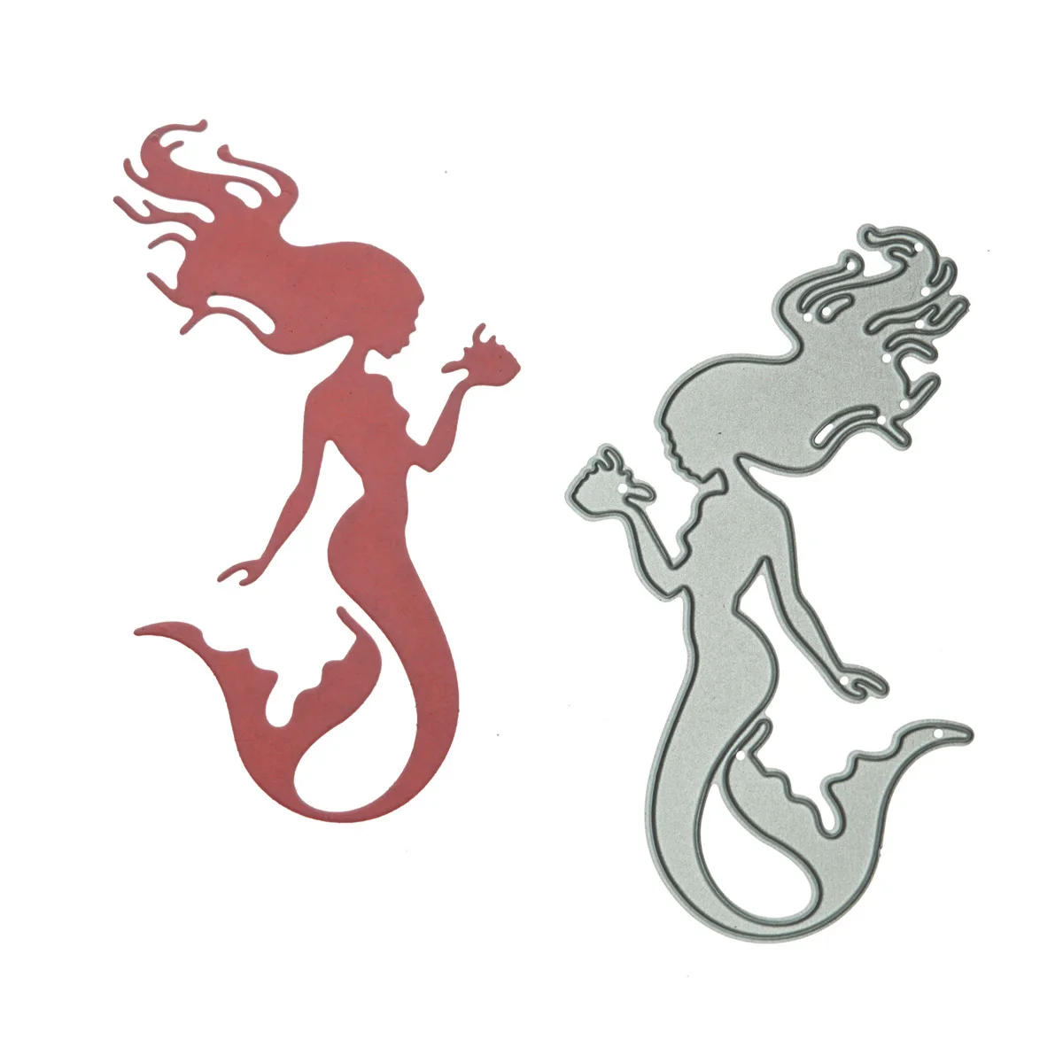 Mermaid Figure Pattern Metal Cutting Dies Scrapbooking For Handmade Clipart Decorating Craft Paper Cutter Mold
Mermaid Figure Pattern Metal Cutting Dies Scrapbooking For Handmade Clipart Decorating Craft Paper Cutter Mold