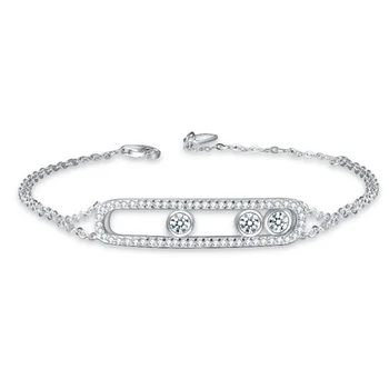 S925 Sterling Silver Bracelet Personality Charm Temperament Ladies Zircon Smart Zircon Simple Hand Jewelry
S925 Sterling Silver Bracelet Personality Charm Temperament Ladies Zircon Smart Zircon Simple Hand Jewelry