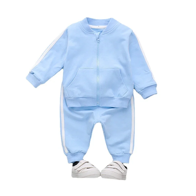 New Spring Autumn Baby Boys Girls Clothes Children Sports Cotton Jacket Pants 2Pcs/Sets Toddler Casual Outfits Kids Tracksuits
New Spring Autumn Baby Boys Girls Clothes Children Sports Cotton Jacket Pants 2Pcs/Sets Toddler Casual Outfits Kids Tracksuits