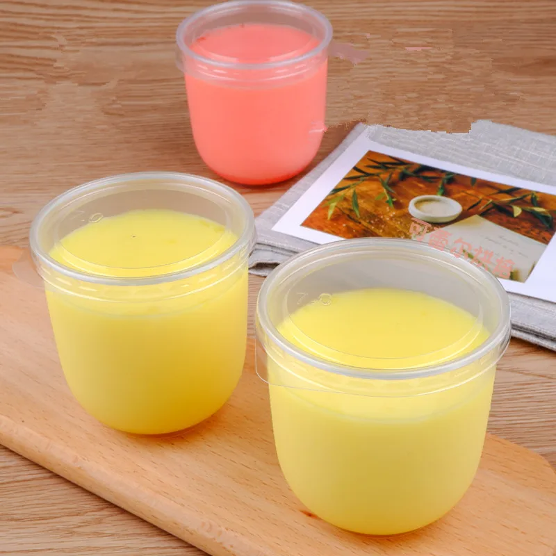 High temperature resistant and roasting baking disposable pudding cup 180ml transparent jelly yogurt plastic cup with lid
High temperature resistant and roasting baking disposable pudding cup 180ml transparent jelly yogurt plastic cup with lid