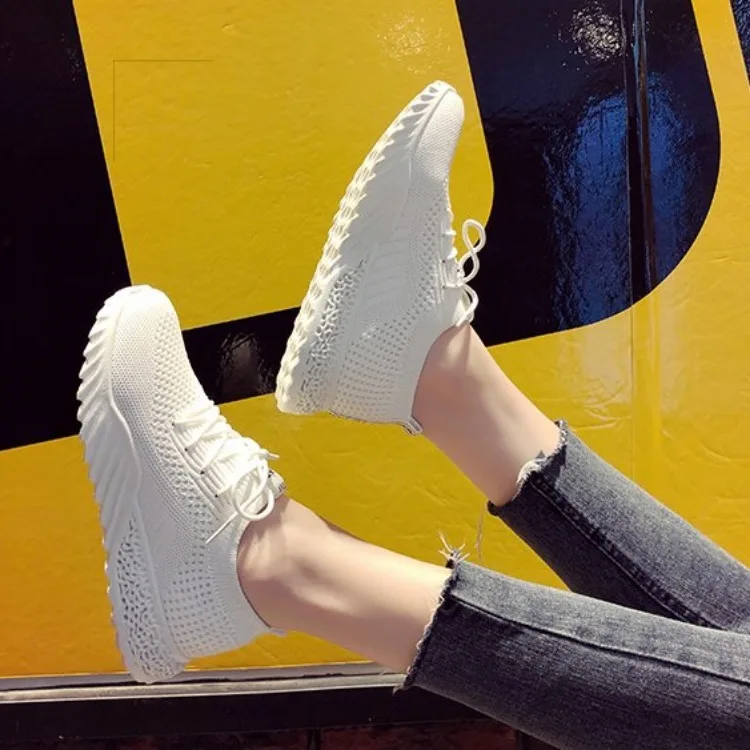 Athletic Shoes Women's 2019 Spring And Autumn New Style Online Celebrity Breathable Casual Shoes Flat Mesh Lace-up Shoes Hot Sel
Athletic Shoes Women's 2019 Spring And Autumn New Style Online Celebrity Breathable Casual Shoes Flat Mesh Lace-up Shoes Hot Sel