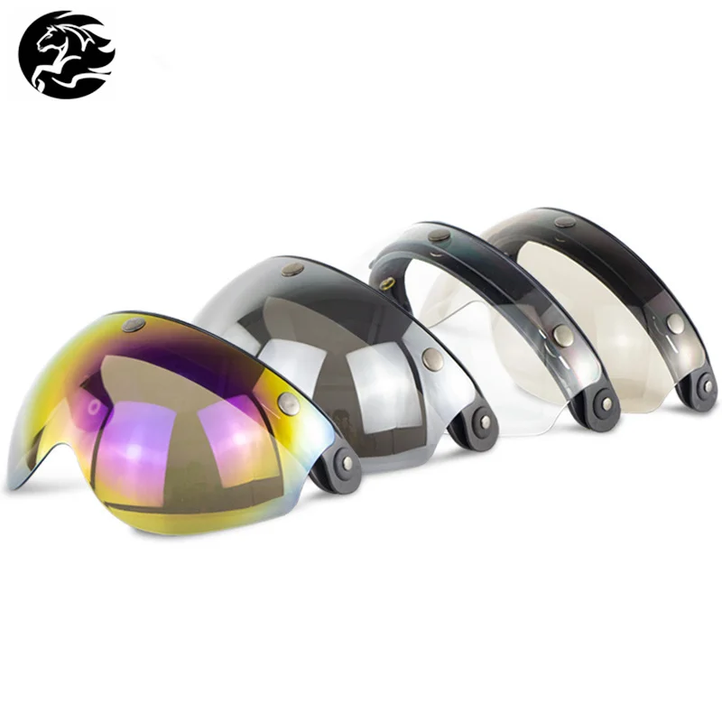 Half Face Helmets Bubble Visor Windshield High Strength Helmet Visor Sun Shield Lens Motorcycle Helmet Accessories Anti UV Visor
Half Face Helmets Bubble Visor Windshield High Strength Helmet Visor Sun Shield Lens Motorcycle Helmet Accessories Anti UV Visor