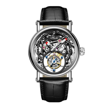 HAOFA Mens Flying Tourbillon Automatic Movement Mechanical Skelenton Luxury Watch
HAOFA Mens Flying Tourbillon Automatic Movement Mechanical Skelenton Luxury Watch