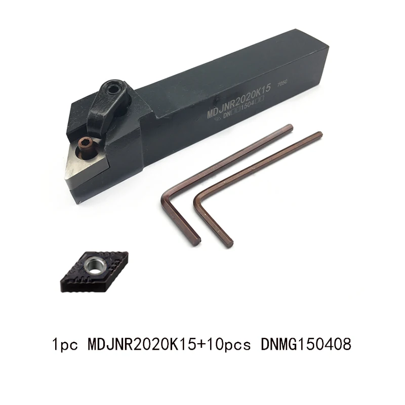 1p MDJNR2020K11 CNC Lathe Arbor Turning Tool CuttingToolholder For DNMG11 Insert
