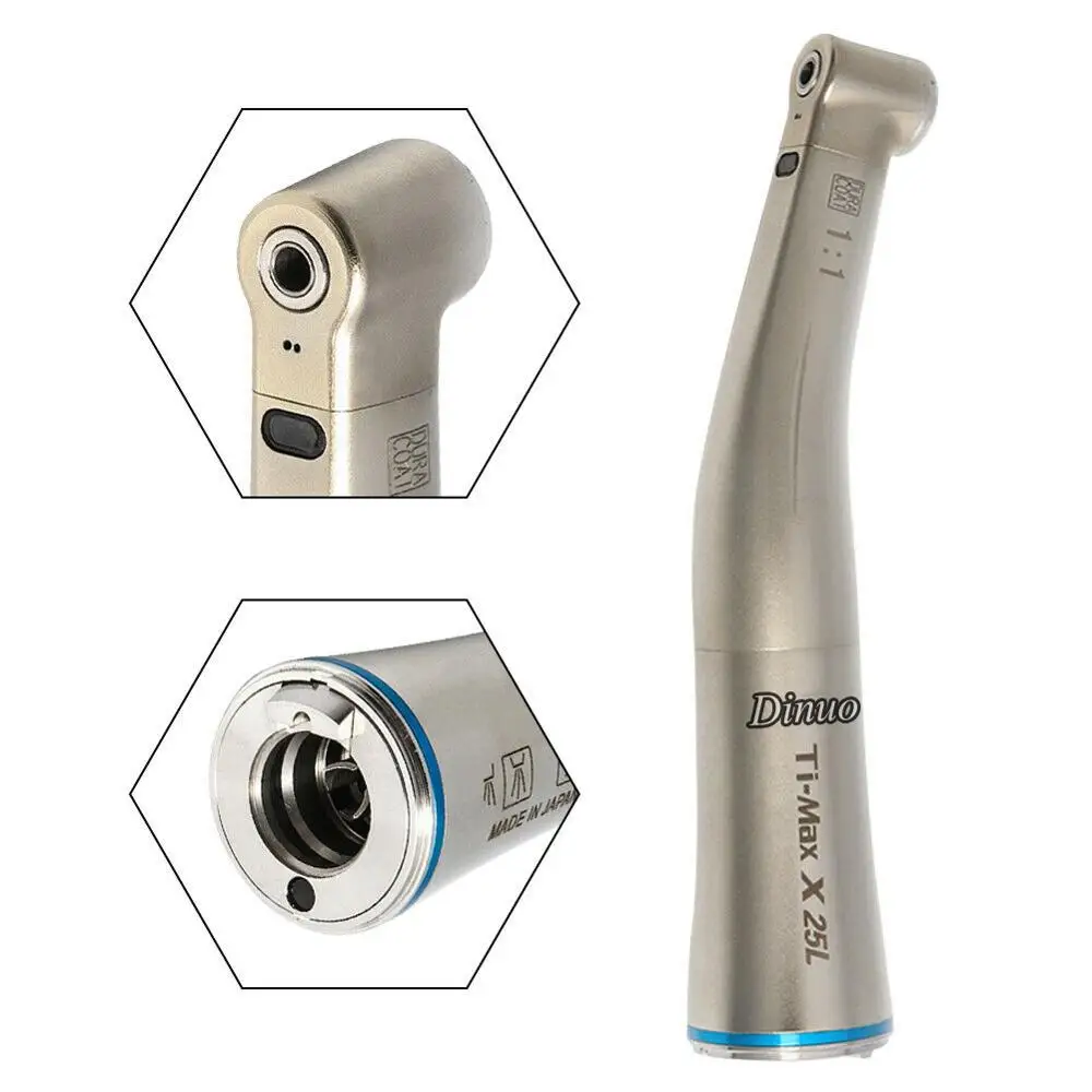 Teeth Whitening DENTAL E Type NSK TI MAX X25L X25 LED FIBER Optic Electric Motor Contra Angle Handpiece Implant Dentist Tools
Teeth Whitening DENTAL E Type NSK TI MAX X25L X25 LED FIBER Optic Electric Motor Contra Angle Handpiece Implant Dentist Tools