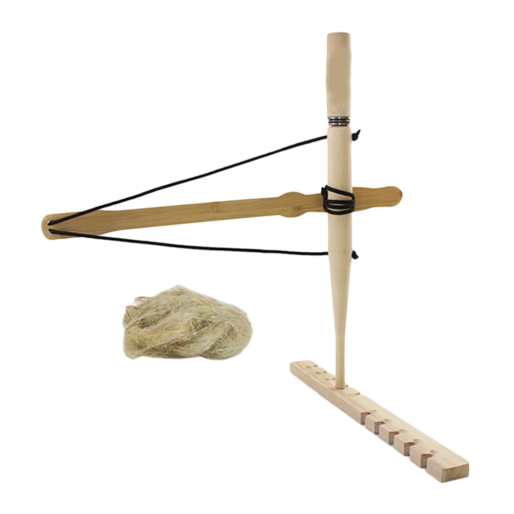 Bow Drill Fire Set Primitive Wood Kit Outdoor Survival Tool Bow Drill Fire Set Primitive Wood Kit Outdoor Survival Tool