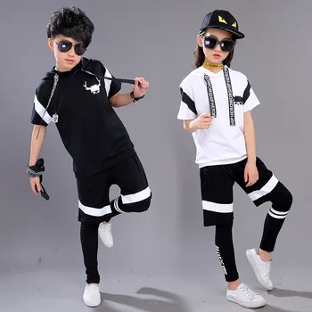 Boys jazz dance costumes Performance clothing Children's hip hop clothing for Boys Girls Street Dance Sports Set outfits
Boys jazz dance costumes Performance clothing Children's hip hop clothing for Boys Girls Street Dance Sports Set outfits