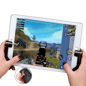For PUBG FPS L1R1 Trigger Button Aim Button Joystick Game Controller Mobile Shoot Gamepad for IOS Tablet & Smartphone Controller
For PUBG FPS L1R1 Trigger Button Aim Button Joystick Game Controller Mobile Shoot Gamepad for IOS Tablet & Smartphone Controller