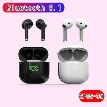 Bluetooth V5.1 Earphones Wireless Headphones With Microphone Charging Box Sports Headsets Touch Control Noise Cancel Headset
Bluetooth V5.1 Earphones Wireless Headphones With Microphone Charging Box Sports Headsets Touch Control Noise Cancel Headset