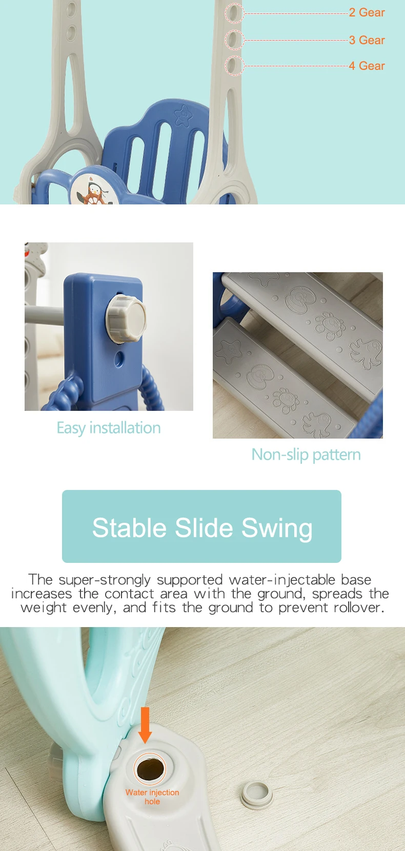 playskool swing and slide