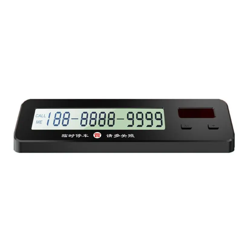 Temporary Stop Sign Solar Electronic Digital Display Moving License Plate Temporary Stop Phone Number Card Car Supplies Ornament
Temporary Stop Sign Solar Electronic Digital Display Moving License Plate Temporary Stop Phone Number Card Car Supplies Ornament