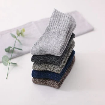 Super Thick Men Winter Warm Socks Solid Color Wool Rabbit Hair Socks Snow Against Cold Warm Cotton Women Men's Socks Unisex
Super Thick Men Winter Warm Socks Solid Color Wool Rabbit Hair Socks Snow Against Cold Warm Cotton Women Men's Socks Unisex