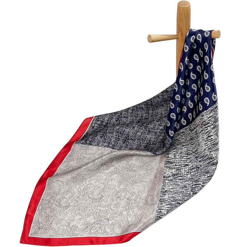 Высококачественный шарф из чистого шелка с пейсли, Женская бандана, женский шарф для волос, женский квадратный шарф из натурального шелка, SBS003
Высококачественный шарф из чистого шелка с пейсли, Женская бандана, женский шарф для волос, женский квадратный шарф из натурального шелка, SBS003