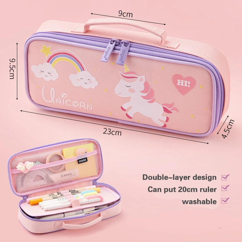 Unicorn Pencil Case Kawaii Papelaria Pen Cute School Pencil Bag Gift Box Estuche Escolar Astucci Kids School Supplies Stationer
Unicorn Pencil Case Kawaii Papelaria Pen Cute School Pencil Bag Gift Box Estuche Escolar Astucci Kids School Supplies Stationer