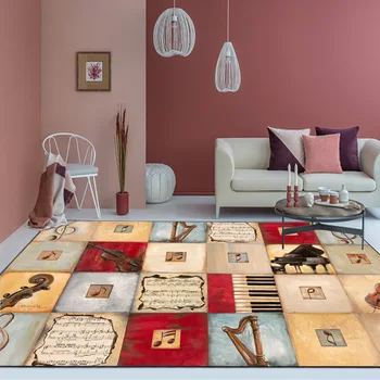 Art Music Living Room Carpet Bohemian Retro Bedroom Area Rugs and Carpets Colorful Blanket Home Decoration Floor Mats Doormat
Art Music Living Room Carpet Bohemian Retro Bedroom Area Rugs and Carpets Colorful Blanket Home Decoration Floor Mats Doormat