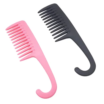 2pcs Plastic Comb Salon Brush Styling Hairdressing Anti-static Hair Comb with Hook Handle (Black and Pink)
2pcs Plastic Comb Salon Brush Styling Hairdressing Anti-static Hair Comb with Hook Handle (Black and Pink)